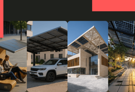 Solar panels as a architecture solution