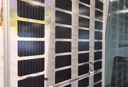 The BSG 300/54 has arrived — visit our offices to explore its power, transparency, and agrivoltaic potential.