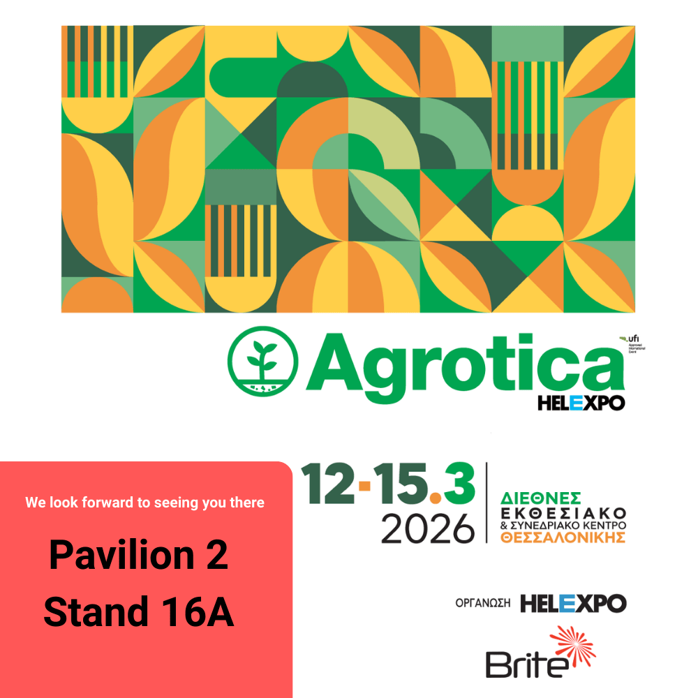 Find us at Agrotica 12-15 march