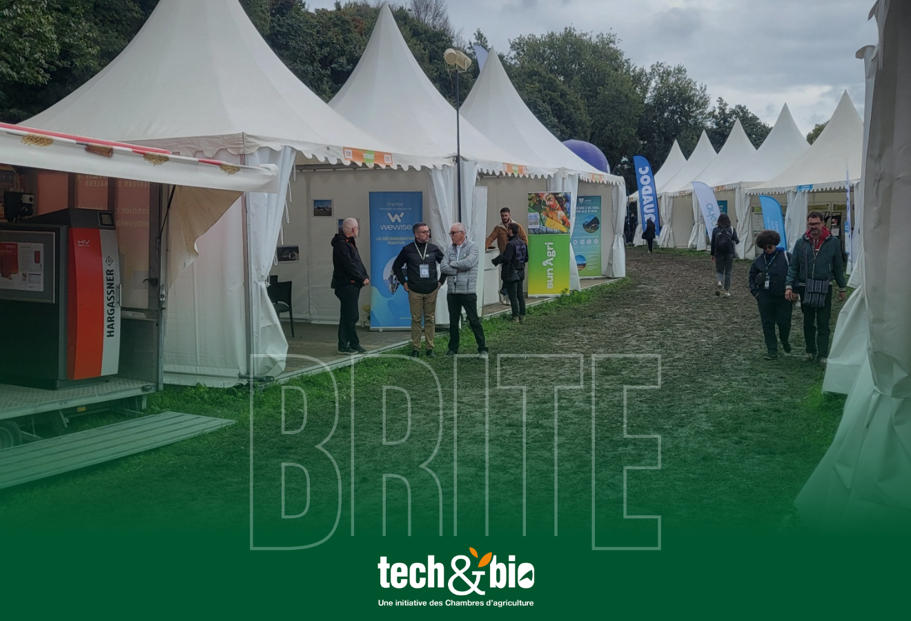 Brite Solar presented semi-transparent agrivoltaic panels at Tech & Bio 2025